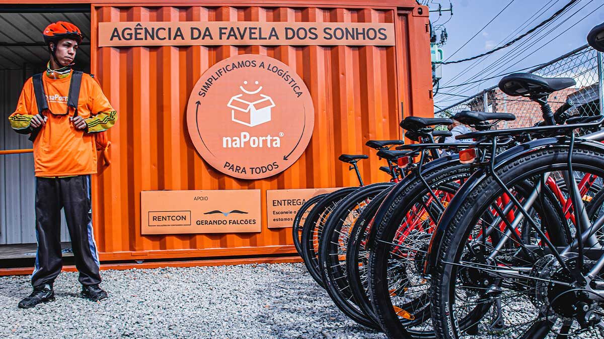 Conheça naPorta empresa que faz entrega nas favelas