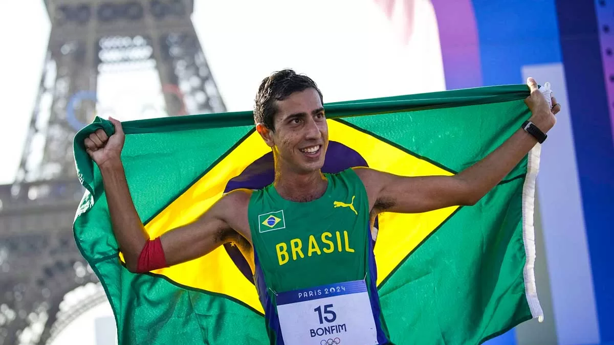 Caio Bonfim ganha prata inédita para o Brasil na Marcha Atlética