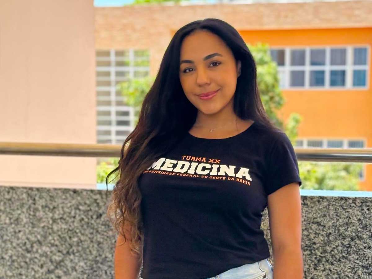 Estudante Samille Ornelas conquista mais uma vaga em Medicina 