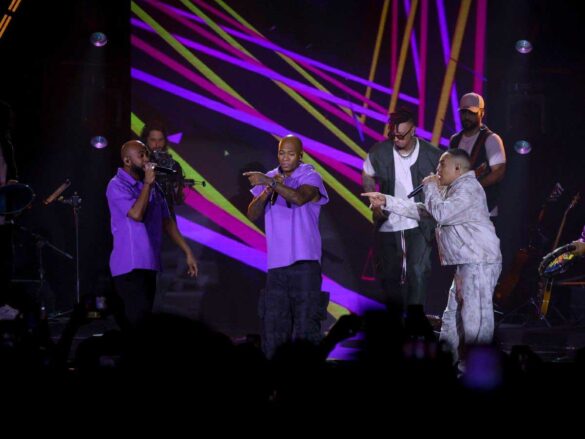 Turma do Pagode e Vitinho - Crédito: Daniel Pinheiro